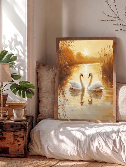 Swan Wall Art — view 11 of 20