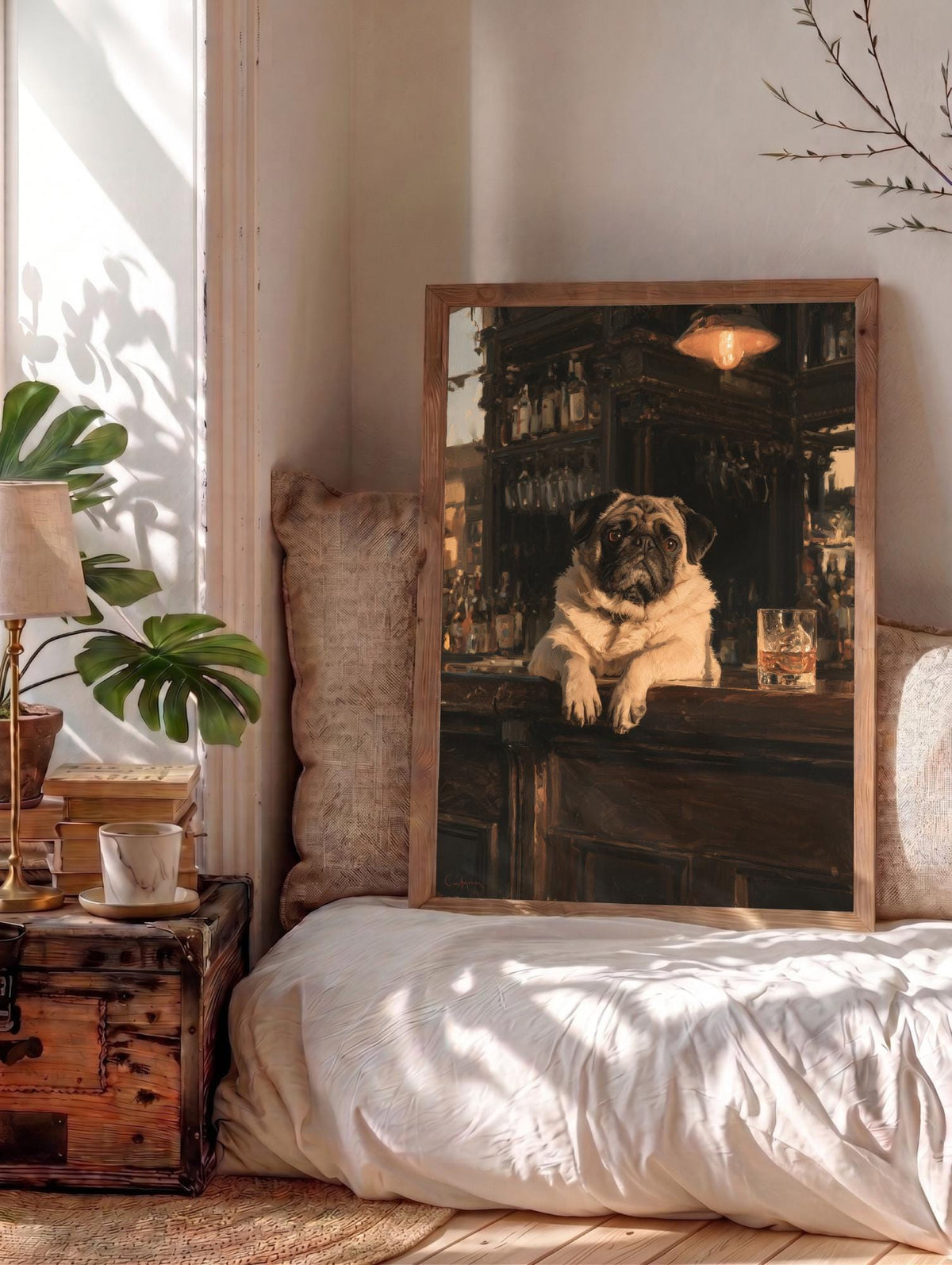 Pug Wall Art — view 14 of 20