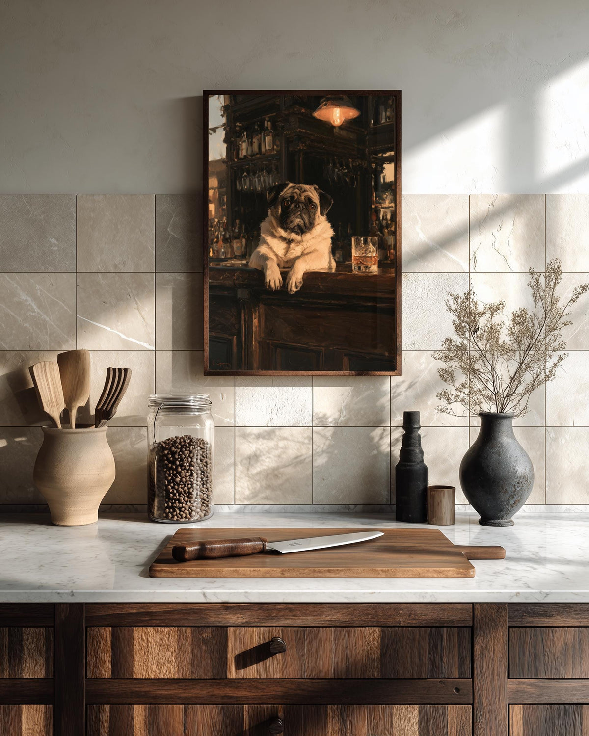 Pug Wall Art — view 9 of 20