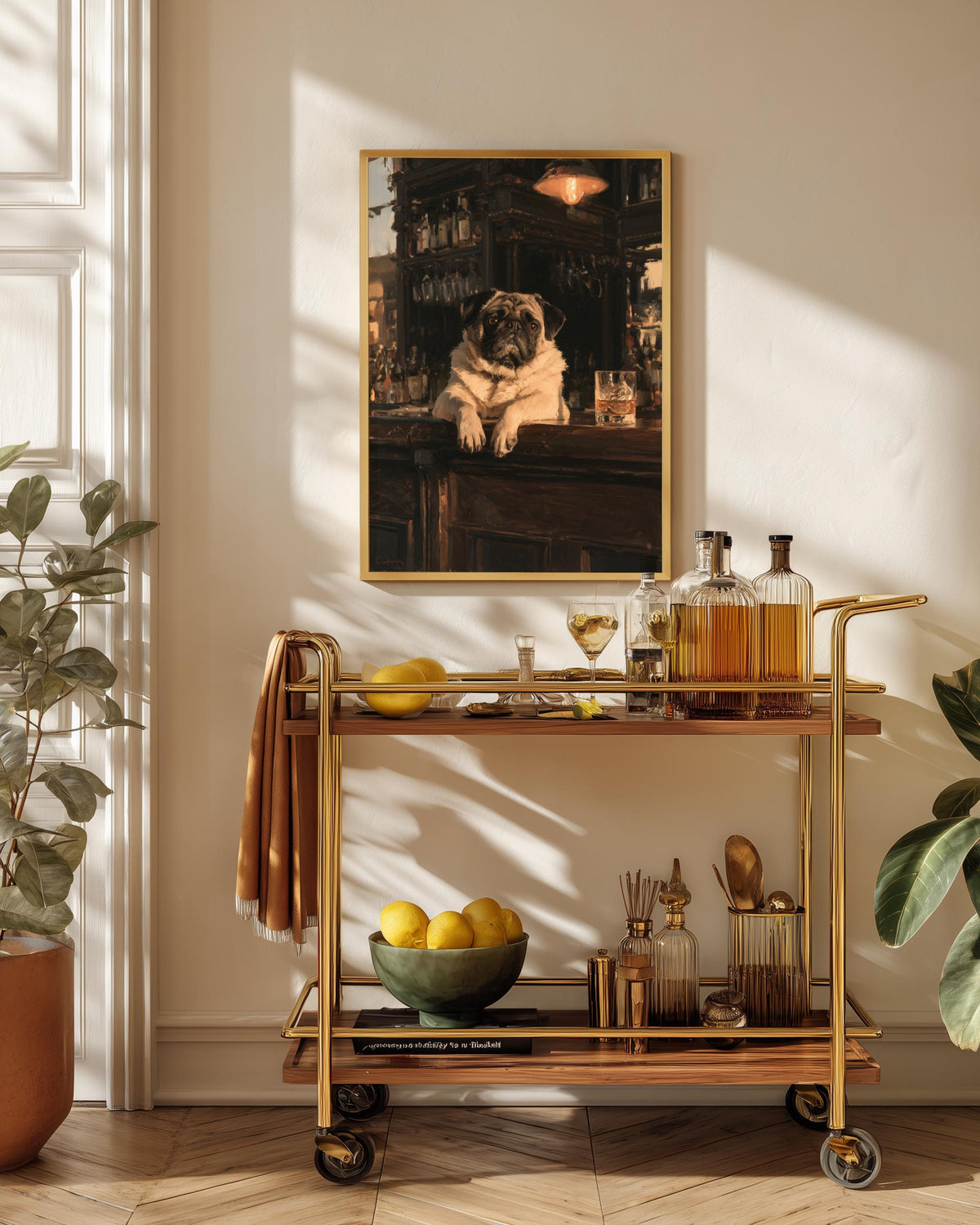 Pug Wall Art — view 6 of 20