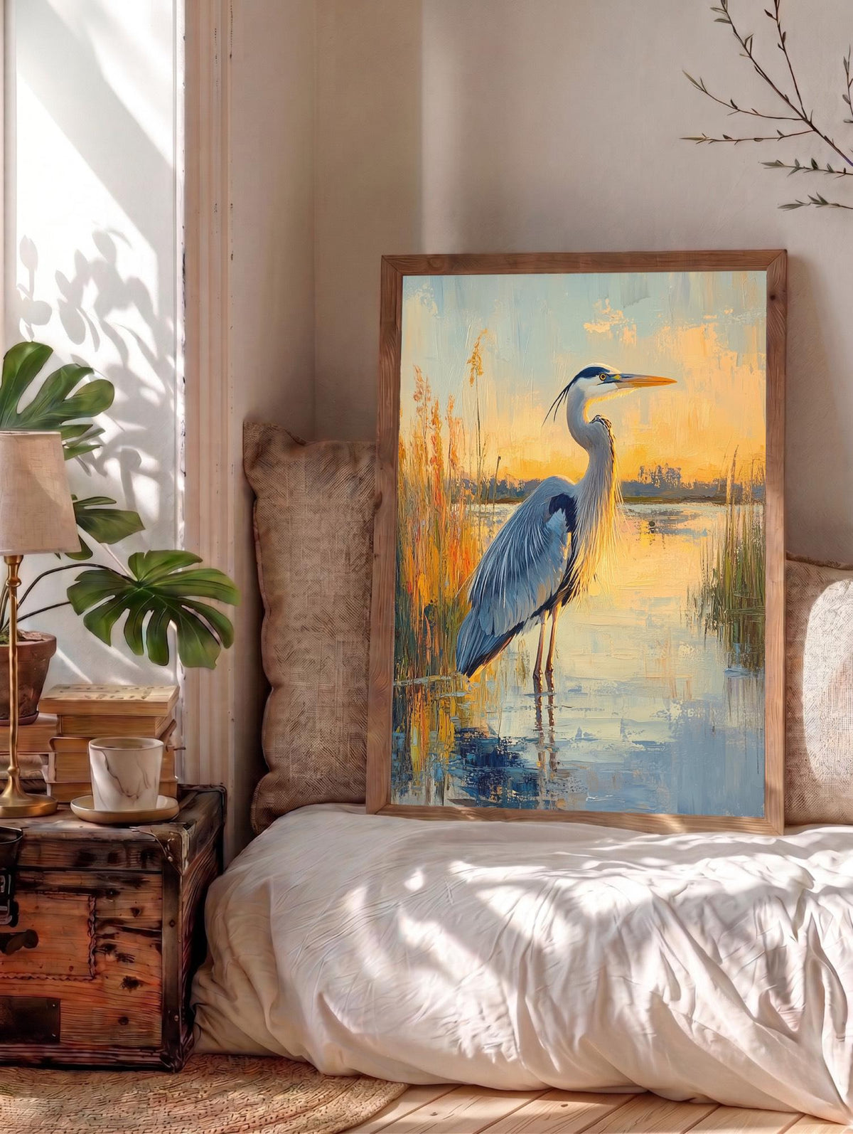 Great Blue Heron Wall Art — view 12 of 20