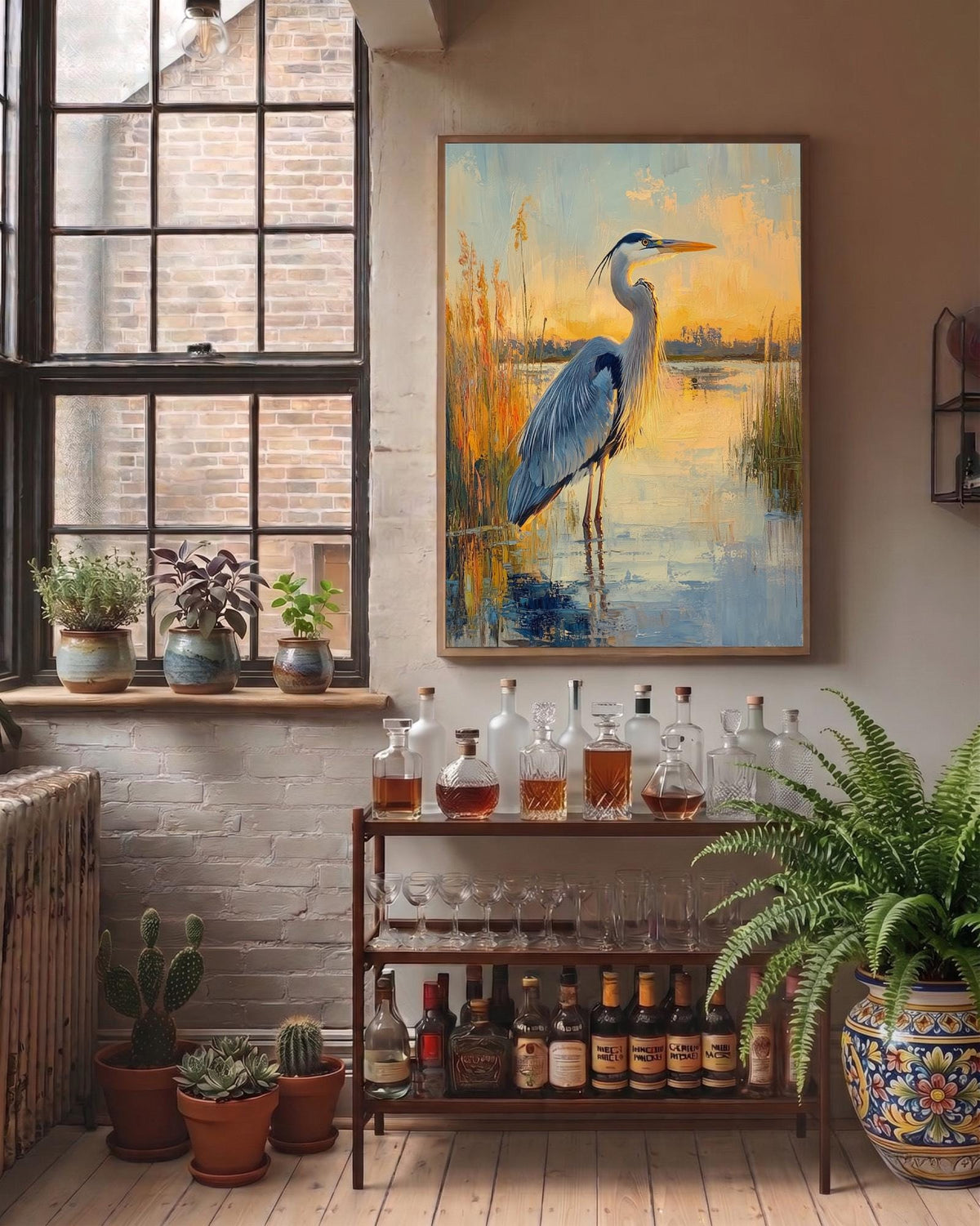 Great Blue Heron Wall Art — view 14 of 20