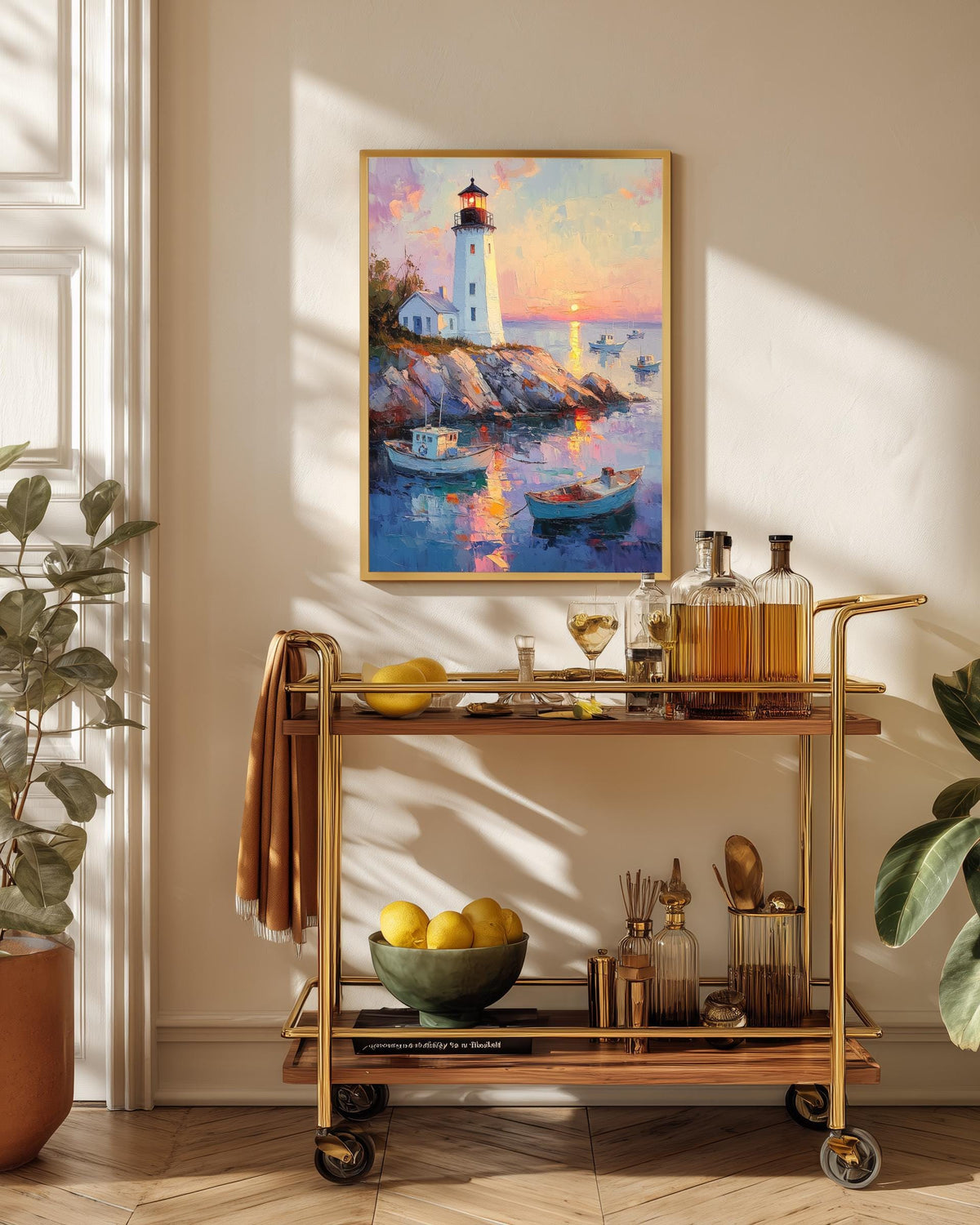 Lighthouse Harbor Wall Art — view 5 of 20