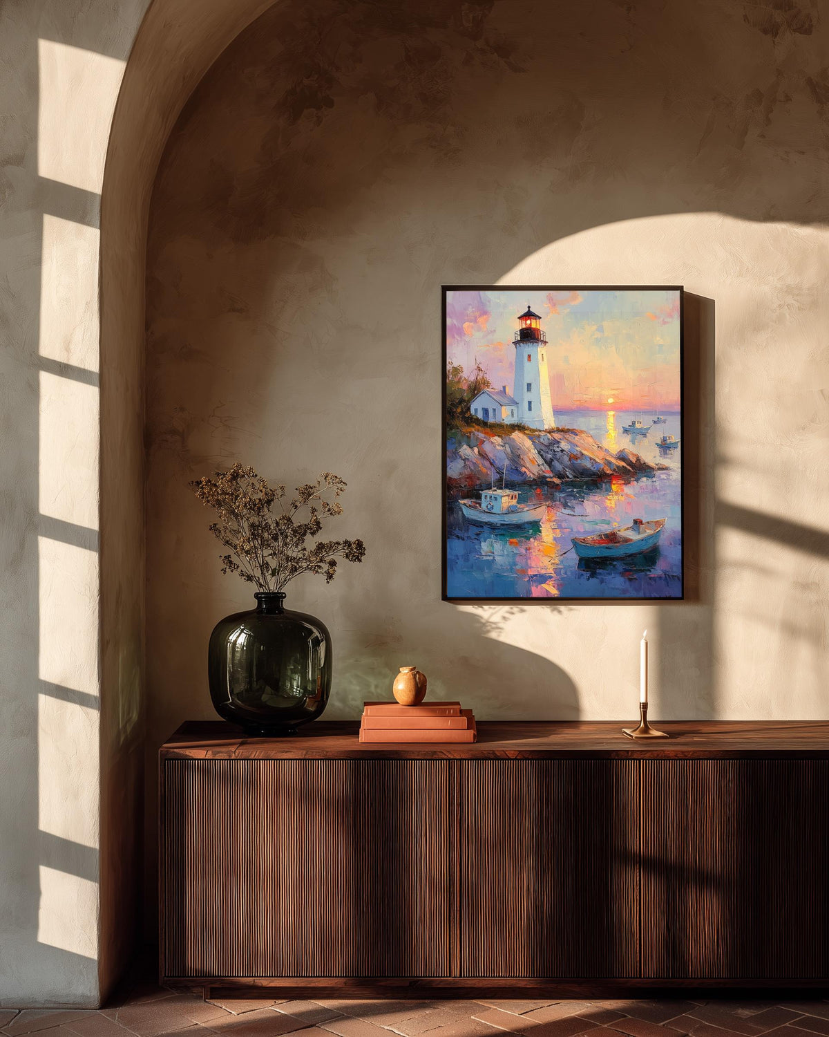 Lighthouse Harbor Wall Art — view 6 of 20