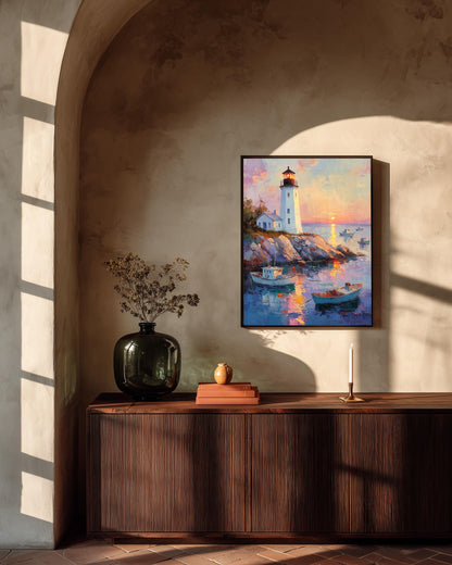 Lighthouse Harbor Wall Art — view 6 of 20