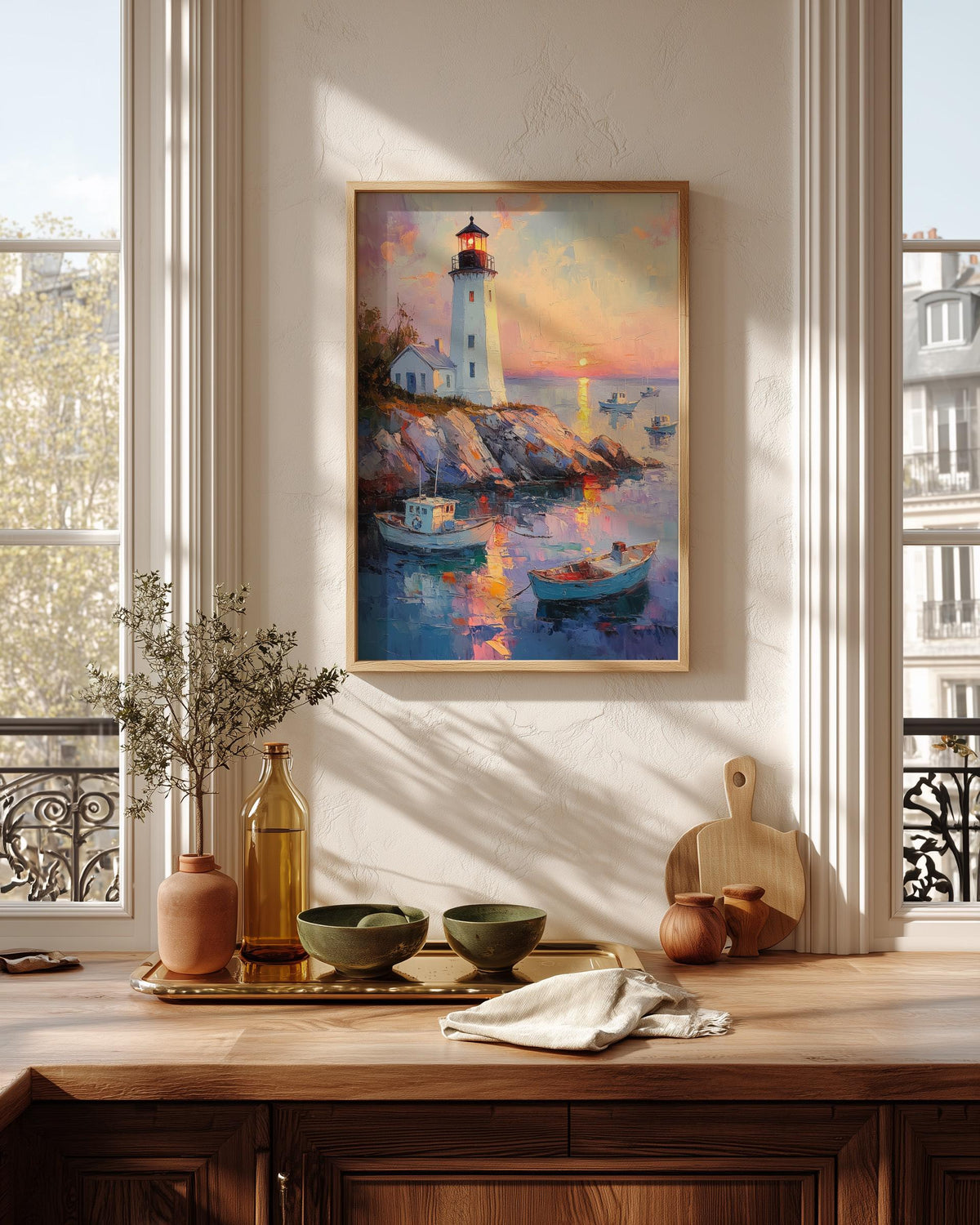Lighthouse Harbor Wall Art — view 8 of 20