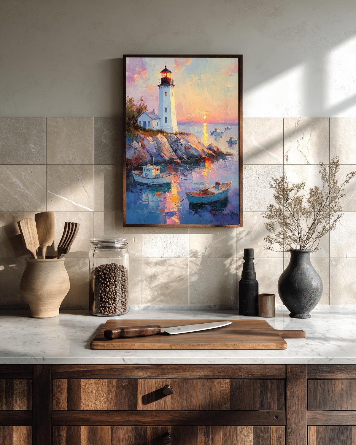 Lighthouse Harbor Wall Art — view 9 of 20
