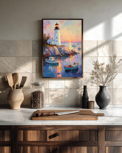 Lighthouse Harbor Wall Art — view 9 of 20