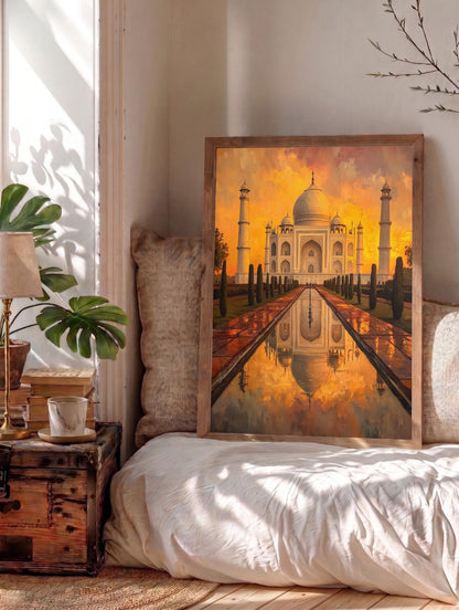 Taj Mahal India Wall Art — view 12 of 20