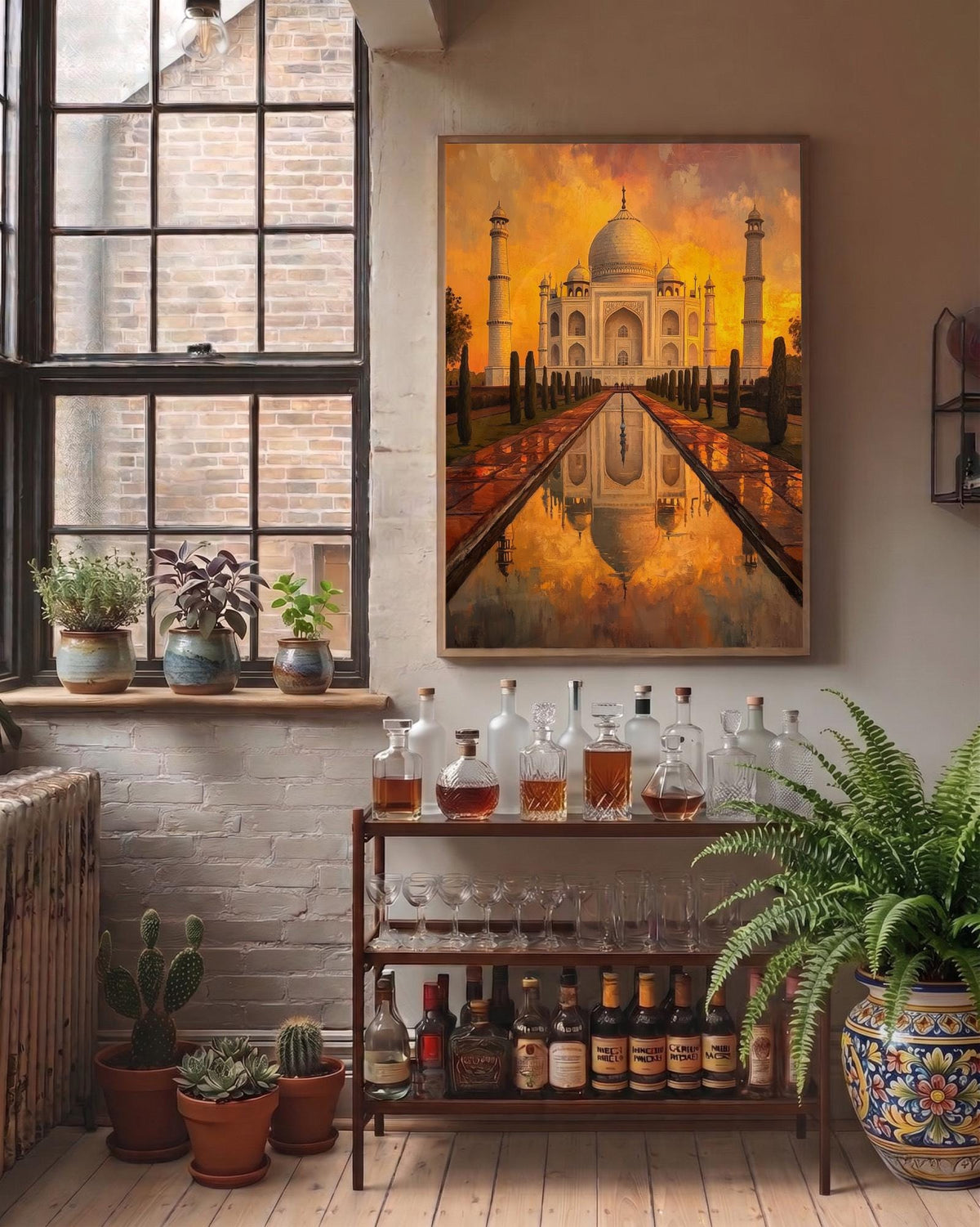 Taj Mahal India Wall Art — view 14 of 20