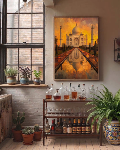Taj Mahal India Wall Art — view 14 of 20