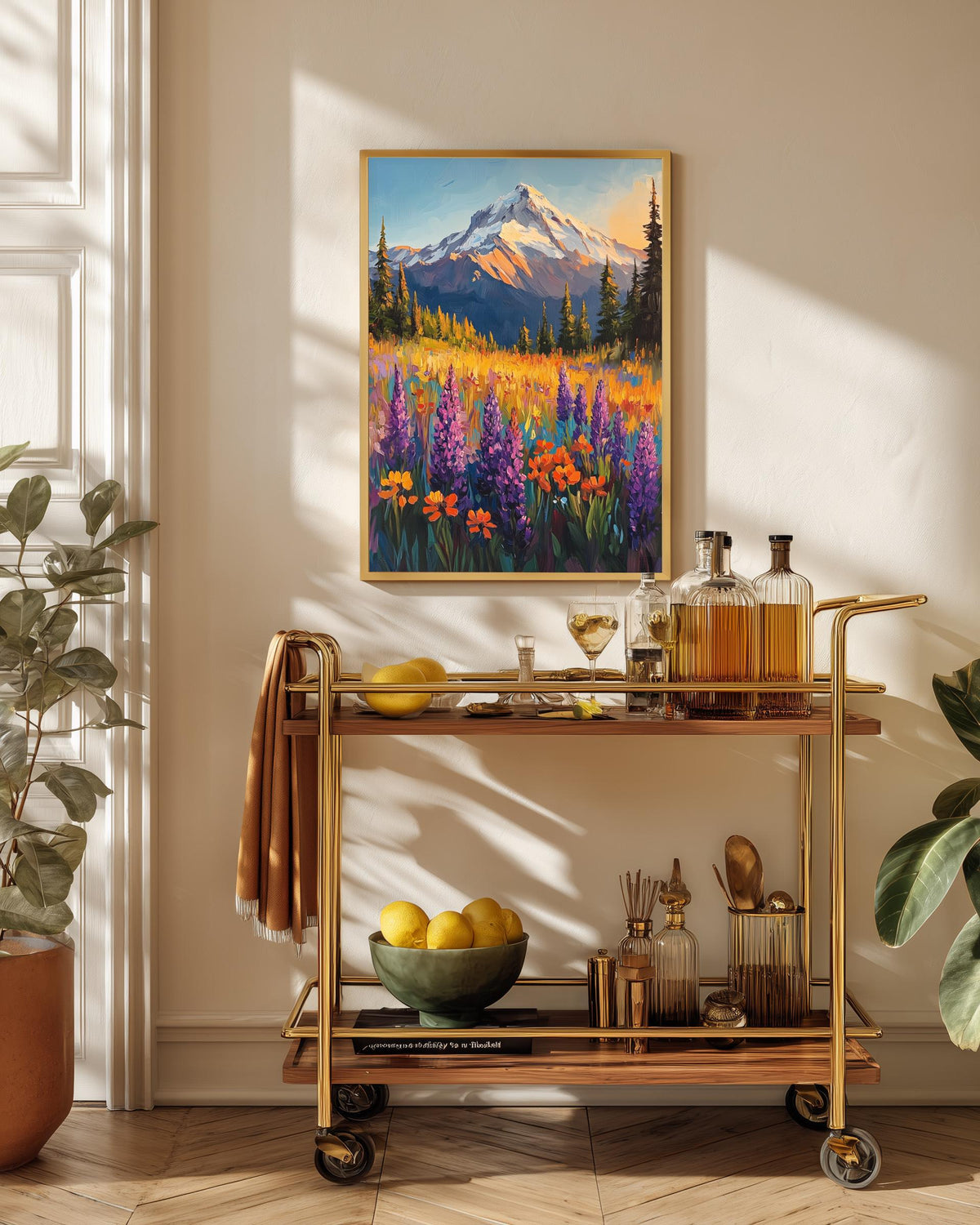 Mount Rainier Wildflowers Wall Art — view 5 of 20