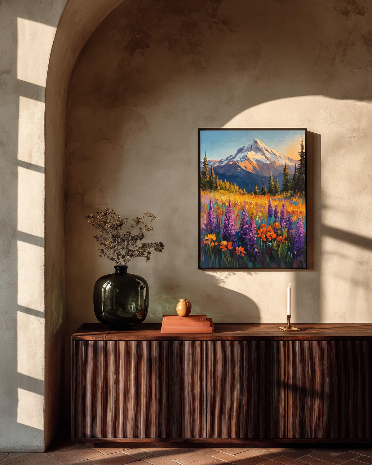 Mount Rainier Wildflowers Wall Art — view 6 of 20