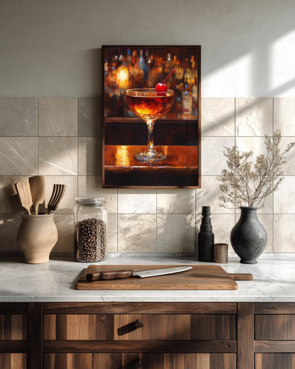 Manhattan Cocktail Wall Art — view 9 of 20