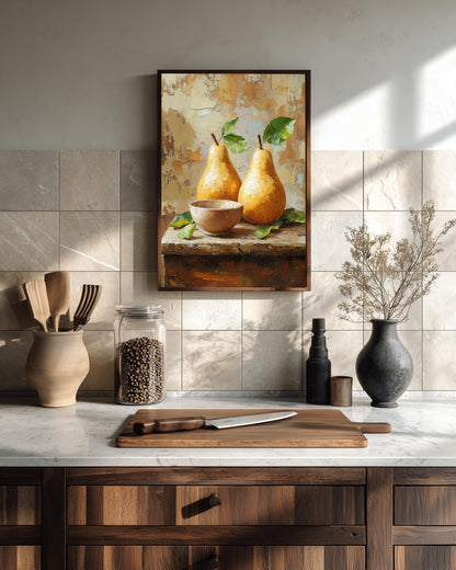 Pear Still Life Wall Art — view 9 of 20