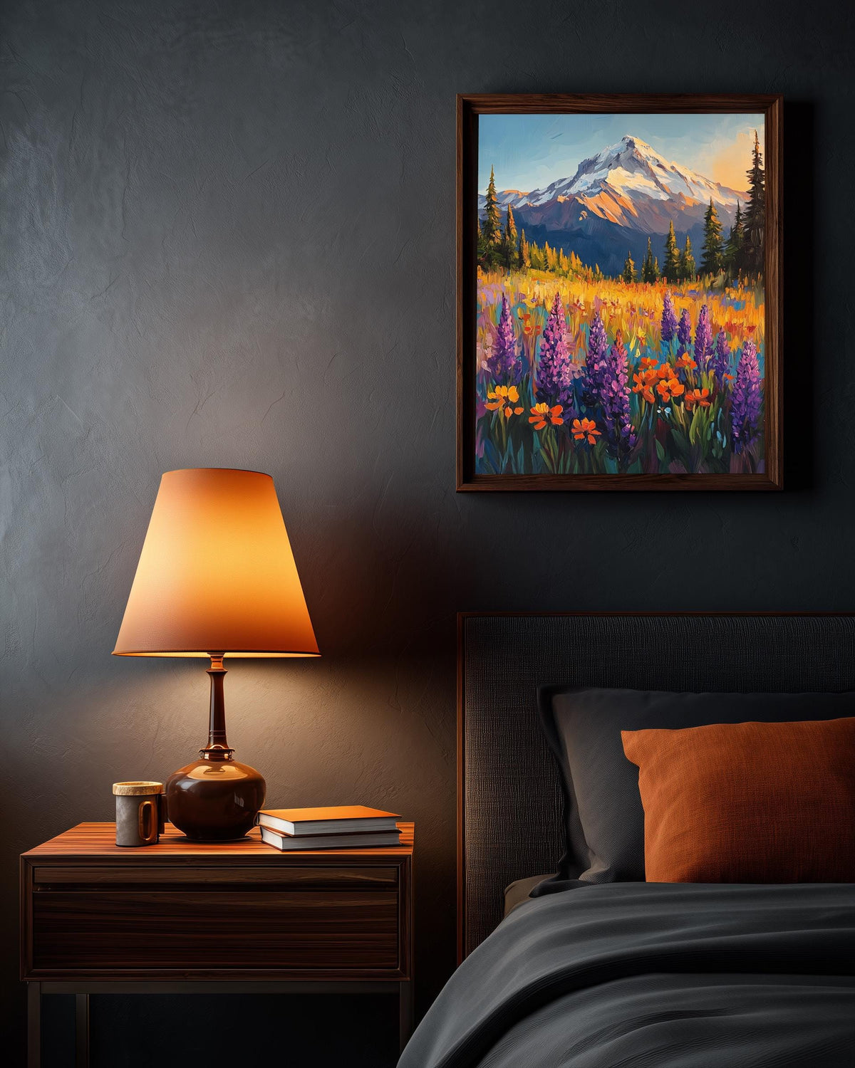 Mount Rainier Wildflowers Wall Art — view 10 of 20