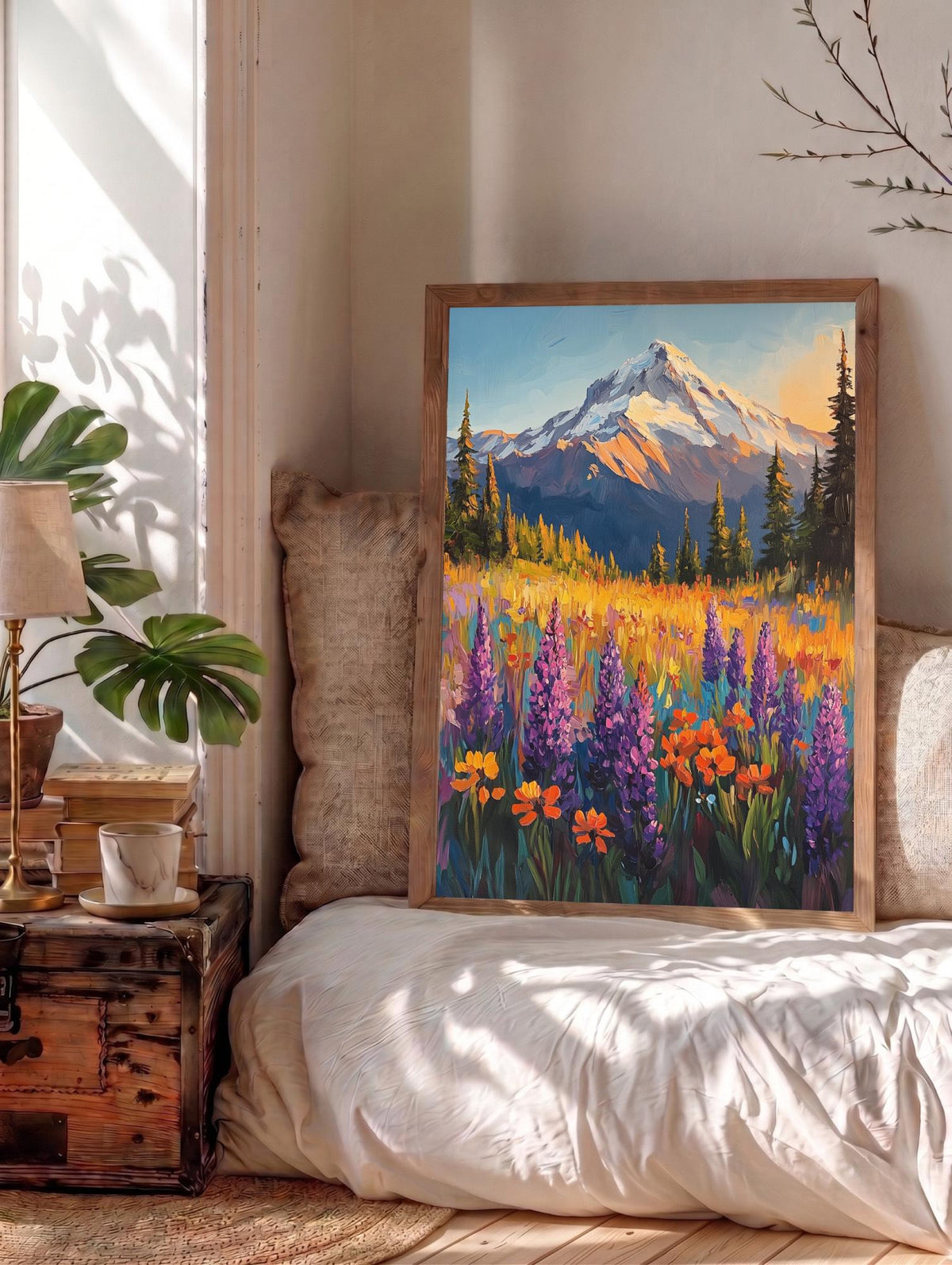 Mount Rainier Wildflowers Wall Art — view 12 of 20