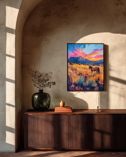 Sandia Mountains Wall Art — view 6 of 20