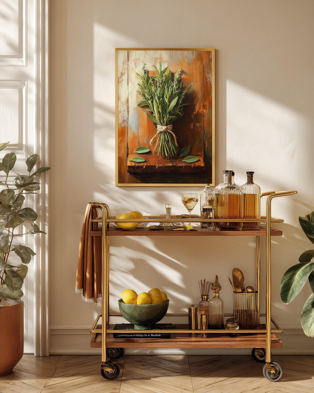 Kitchen Herbs Wall Art — view 5 of 20