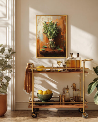 Kitchen Herbs Wall Art — view 5 of 20