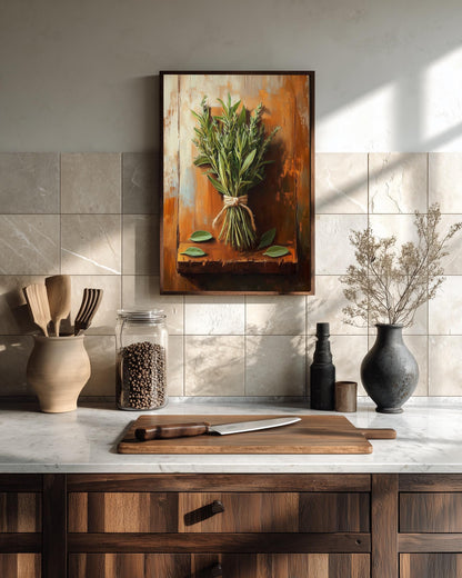 Kitchen Herbs Wall Art — view 9 of 20