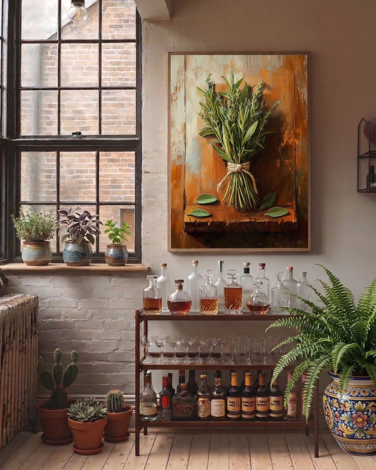 Kitchen Herbs Wall Art — view 14 of 20