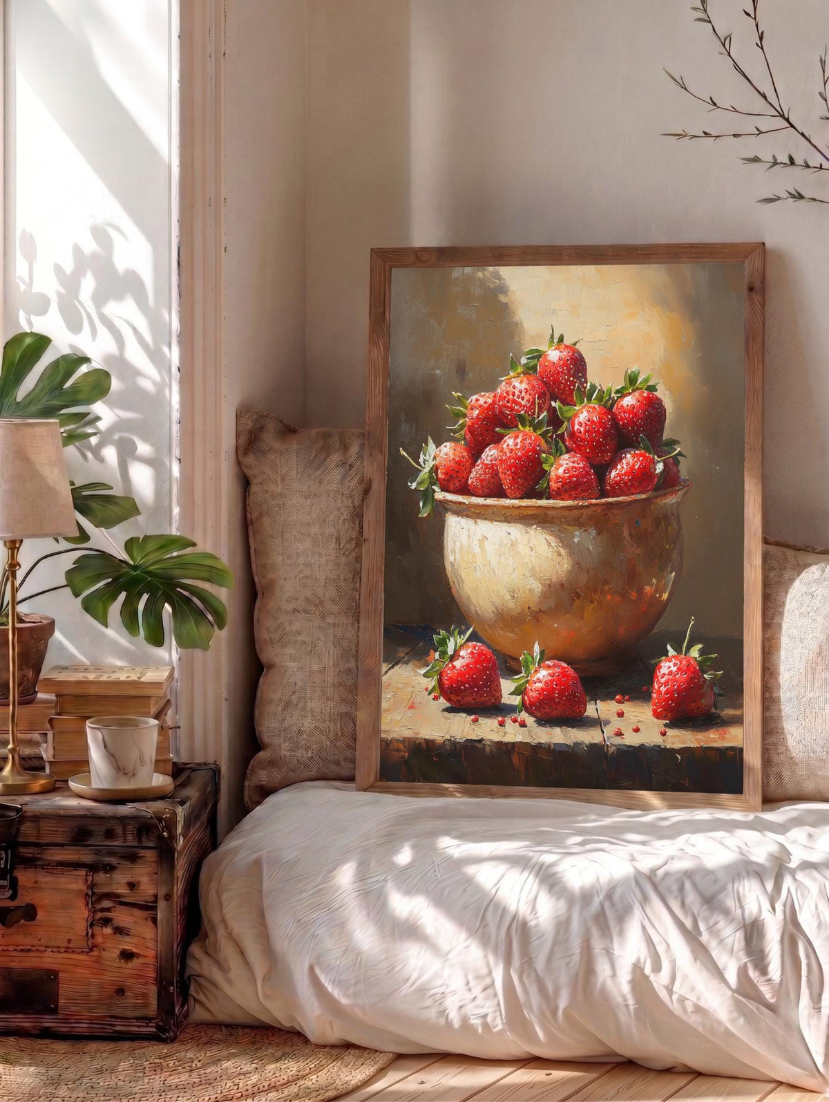 Strawberry Still Life Wall Art — view 12 of 20