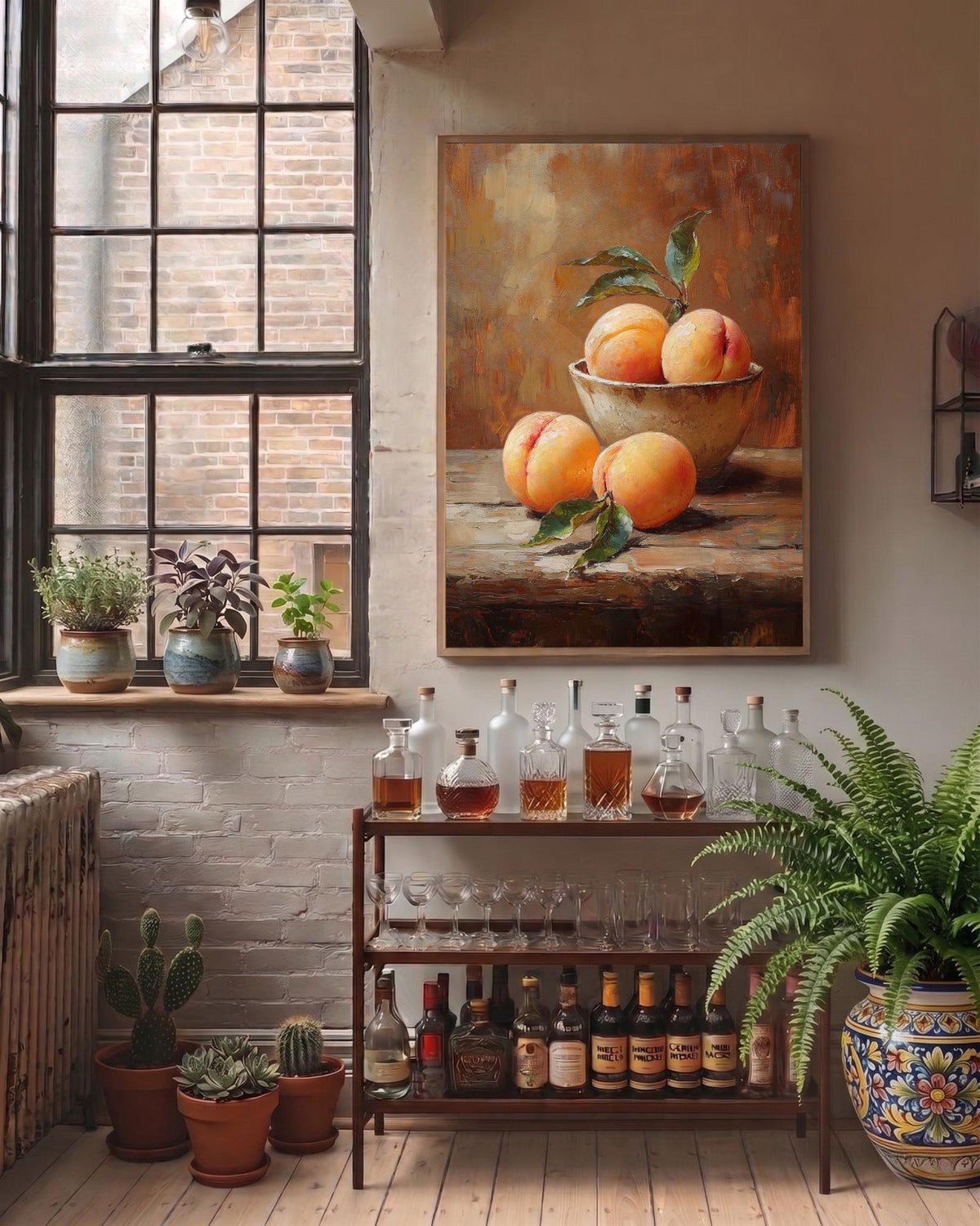 Peach Still Life Wall Art — view 14 of 20