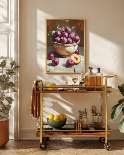 Plum Still Life Wall Art — view 5 of 20