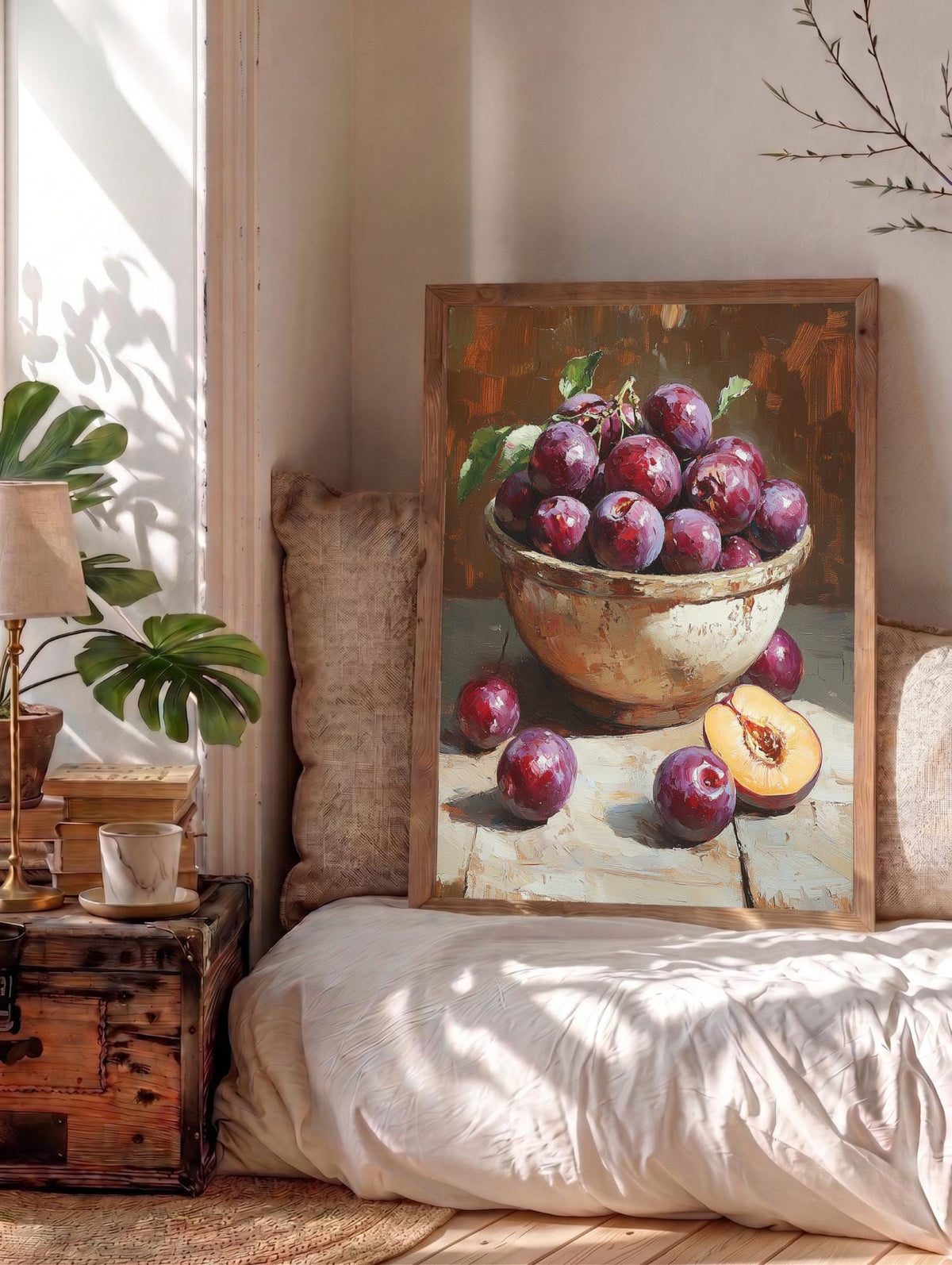 Plum Still Life Wall Art — view 12 of 20