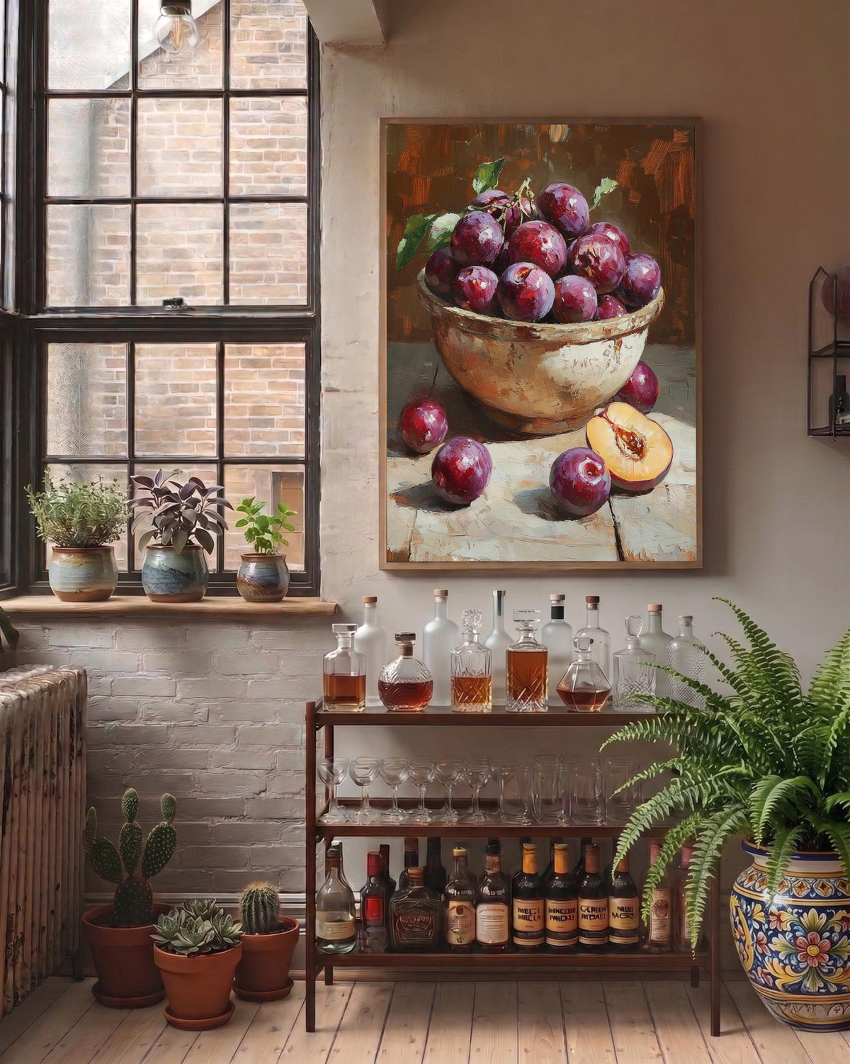 Plum Still Life Wall Art — view 14 of 20