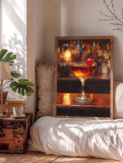 Manhattan Cocktail Wall Art — view 12 of 20