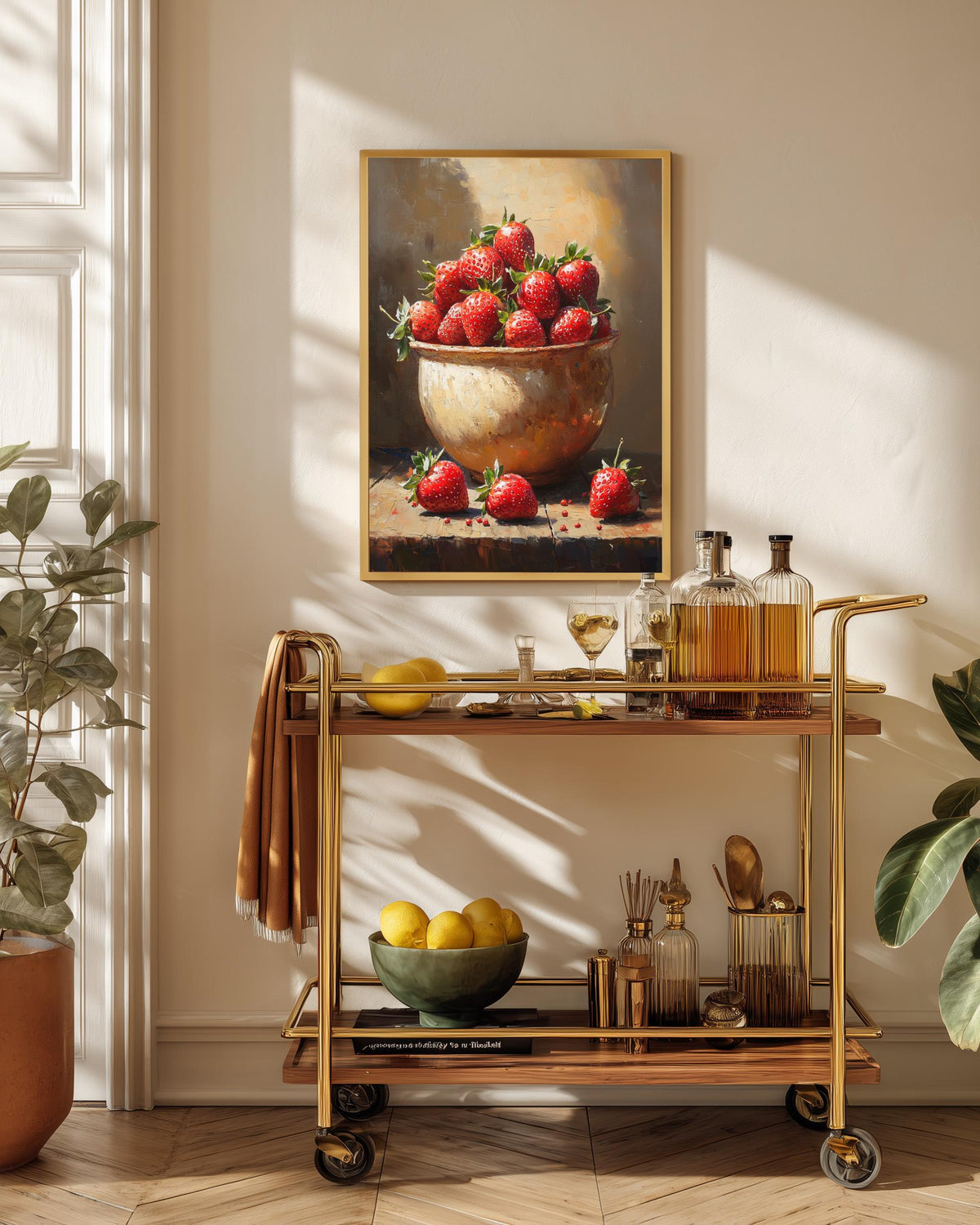 Strawberry Still Life Wall Art — view 5 of 20
