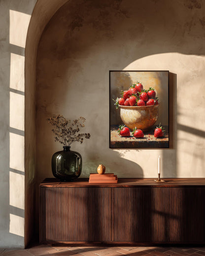 Strawberry Still Life Wall Art — view 6 of 20