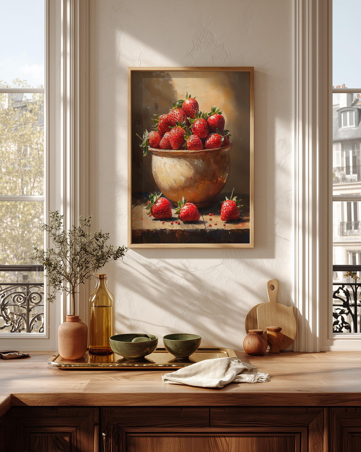 Strawberry Still Life Wall Art — view 8 of 20