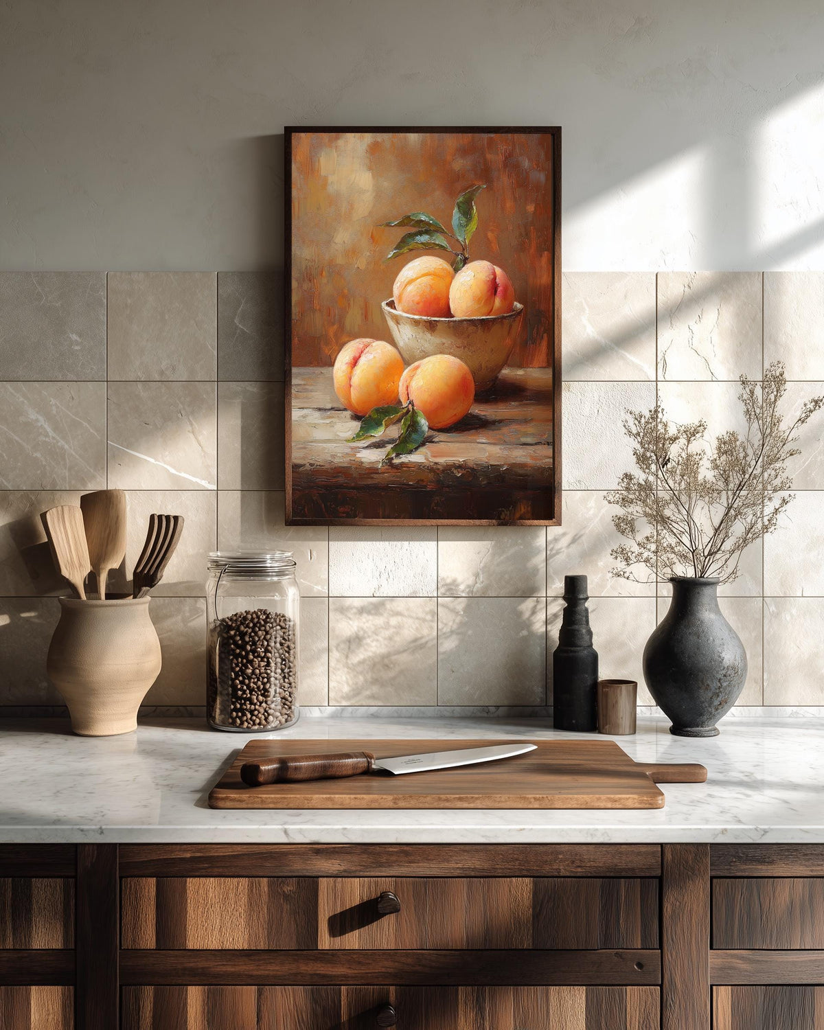 Peach Still Life Wall Art — view 9 of 20