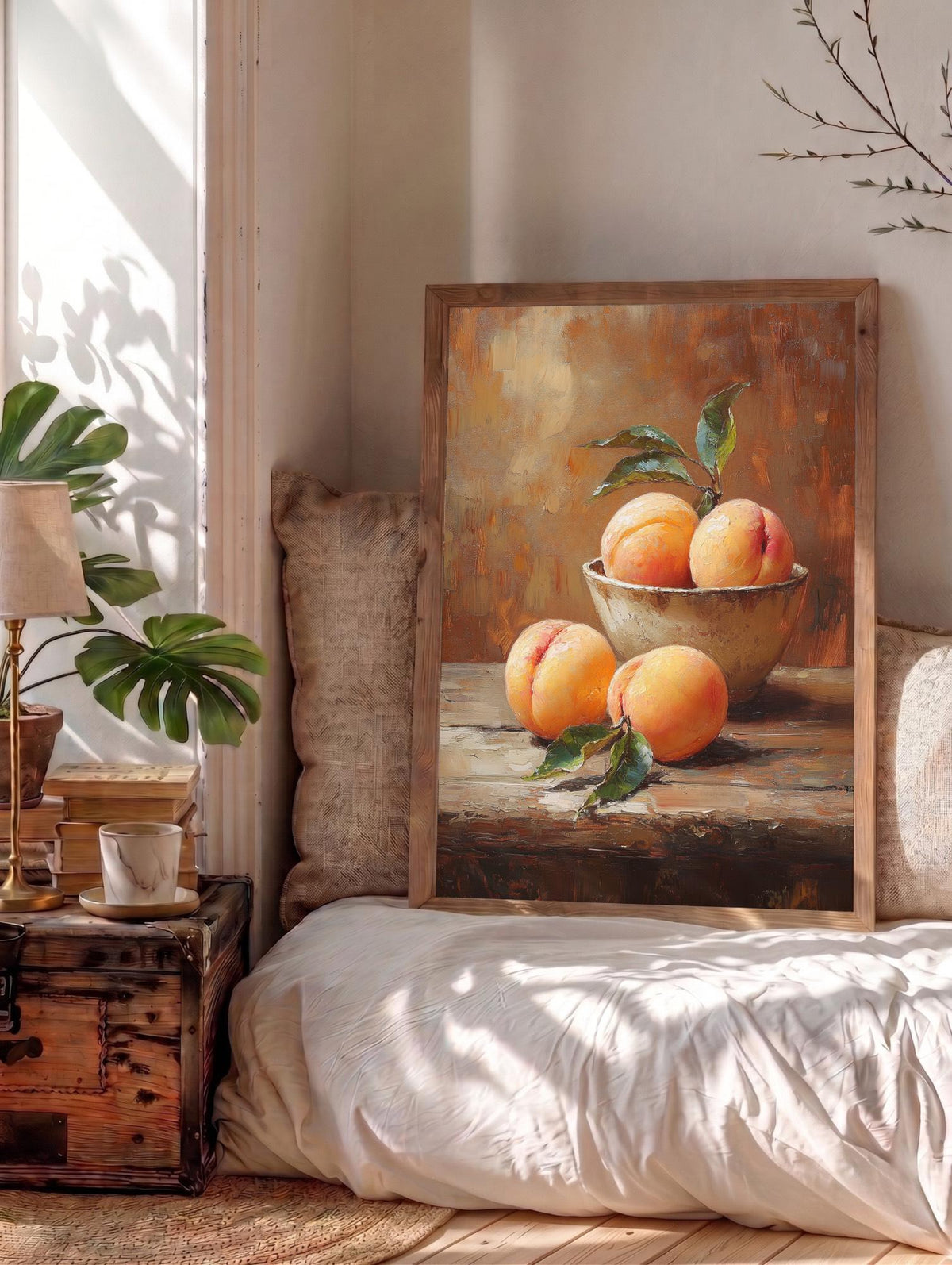Peach Still Life Wall Art — view 12 of 20