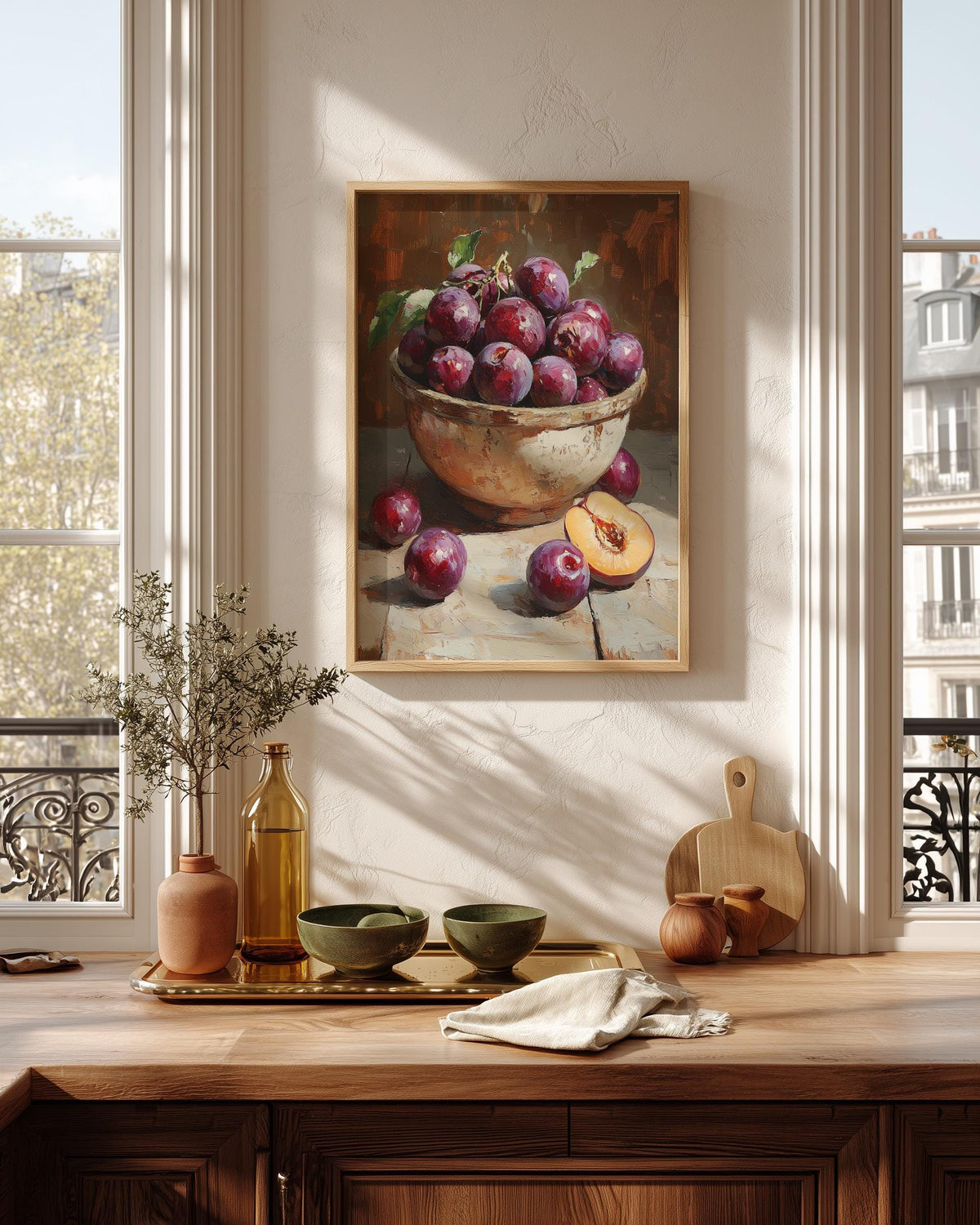 Plum Still Life Wall Art — view 8 of 20
