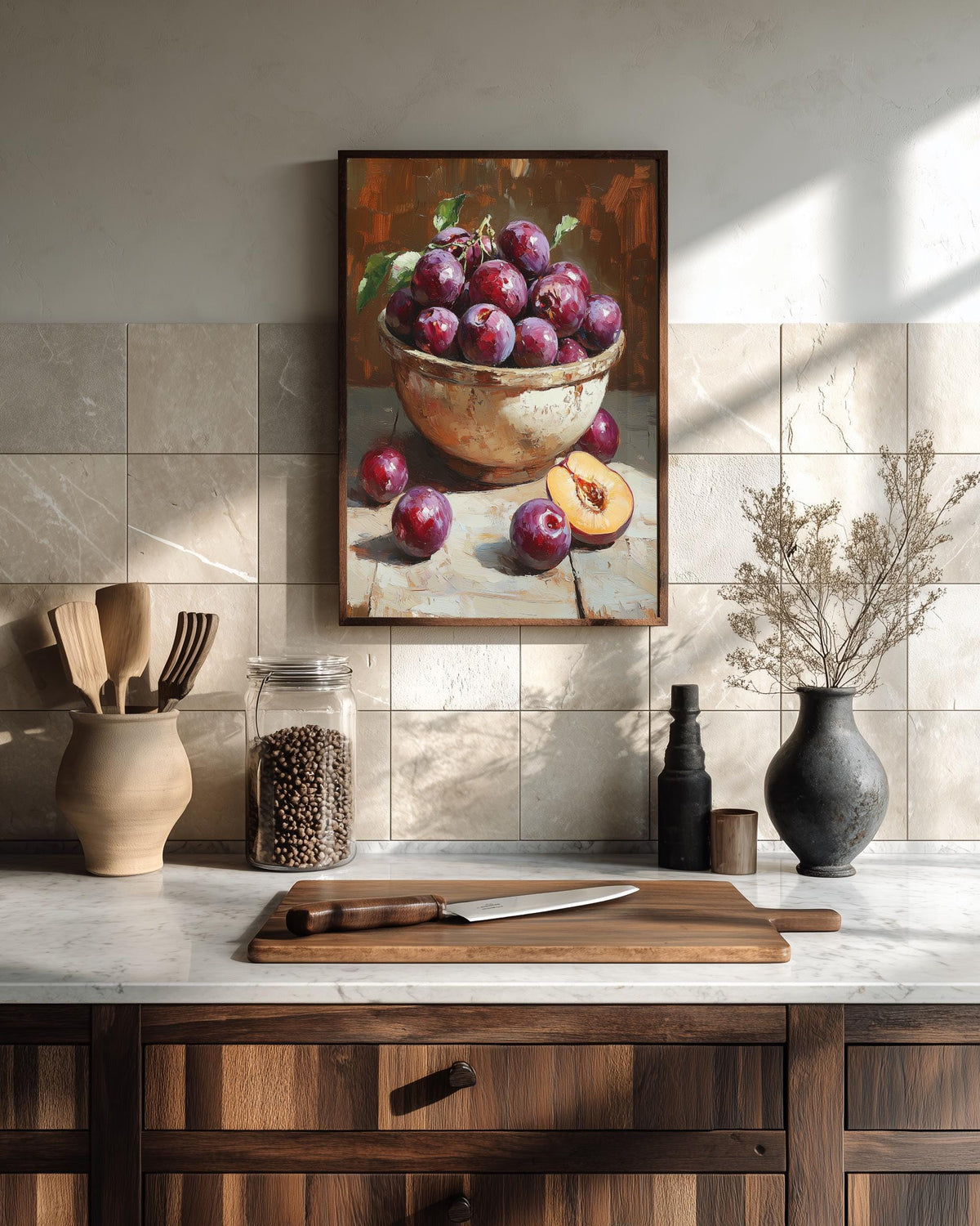 Plum Still Life Wall Art — view 9 of 20