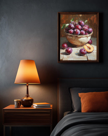 Plum Still Life Wall Art — view 10 of 20